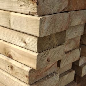 47 x 100mm Regularised Carcasing K/D C24 Structural Graded Timber (45x95mm finish) Green Treated 3.6m