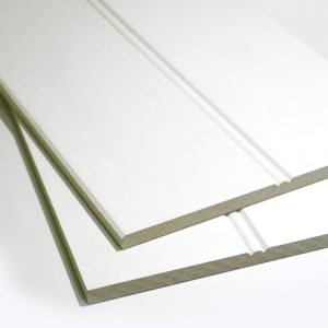 9mmx2440mmx1220mm Moisture Resistant MDF Primed Neatmatch MR G416 Bead & Butt Long Grain