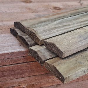 60x32mm 1.8m Fence Capping Green Treated